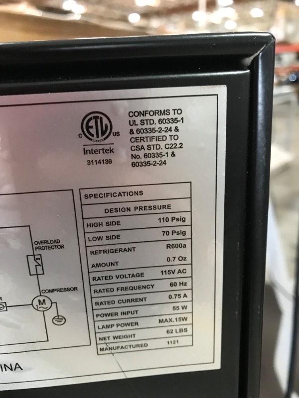 Photo 5 of Bull - Refrigerator Standard with 304 SS front Panel
