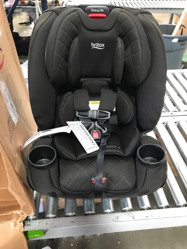 Photo 2 of Britax One4Life ClickTight All-in-One Car Seat, Black Diamond
