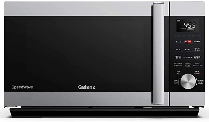 Photo 1 of Galanz GSWWA16S1SA10 3-in-1 SpeedWave with TotalFry 360, Microwave, Air Fryer, Convection Oven with Combi-Speed Cooking, 1.6 Cu.Ft/ 1000W, Stainless Steel
