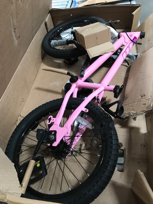 Photo 2 of 18 in. Wheels Freestyle BMX Kid's Bike, Boy's Bikes and Girl's Bikes in Pink
