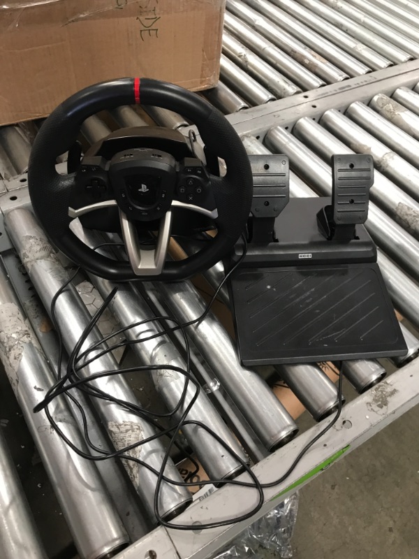 Photo 1 of HORI Racing Wheel Apex for Playstation 5, PlayStation 4 and PC - Officially Licensed by Sony - Compatible with Gran Turismo 7
