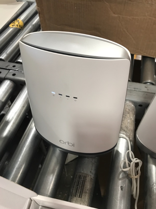 Photo 3 of ***SEE NOTES*** NETGEAR Orbi Whole Home WiFi 6 System with DOCSIS 3.1 Built-in Cable Modem (CBK752) – Cable Modem Router + 1 Satellite Extender | Covers up to 5,000 sq. ft. 40+ Devices | AX4200 (Up to 4.2Gbps)
