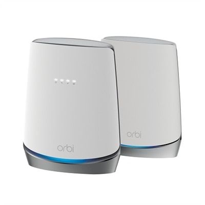 Photo 1 of NETGEAR Orbi Whole Home WiFi 6 System with DOCSIS 3.1 Built-in Cable Modem (CBK752) – Cable Modem Router + 1 Satellite Extender | Covers up to 5,000 sq. ft. 40+ Devices | AX4200 (Up to 4.2Gbps)
