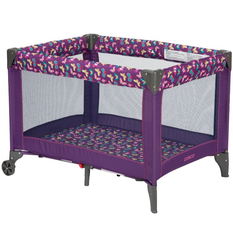 Photo 1 of Cosco Funsport Portable Compact Baby Play Yard Butterfly Twirl
