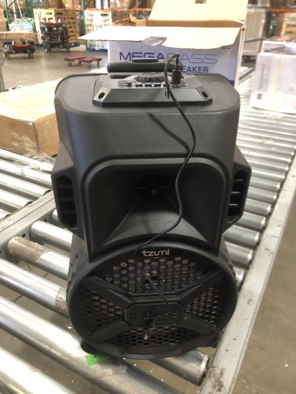 Photo 1 of Megabass Bluetooth Karaoke Jobsite Speaker

