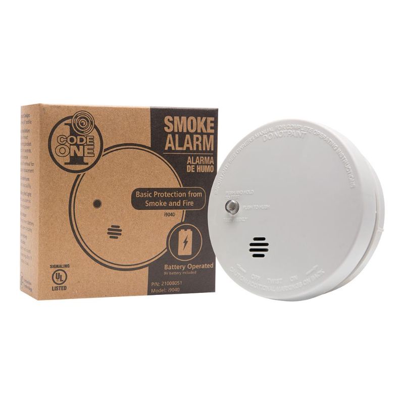 Photo 1 of 4 PACK Kidde Fire Sentry Micro Profile 3 Year Smoke Alarm 9 Volt Battery
