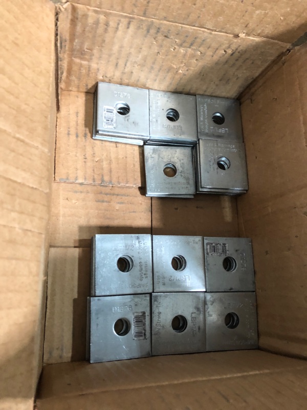 Photo 1 of 52 PACK OF  Galvanized Steel Bearing Plate 5387147 2 X 0.1 X 2 in.
