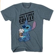 Photo 1 of But first coffee stitch shirt SIZE S