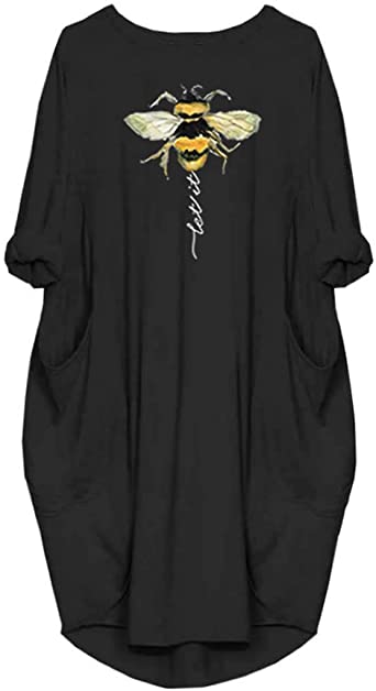 Photo 1 of JiaMa Let it be Long Sleeve Loose Pocket Oversize Tunic Dress with Pockets
SIZE; XL