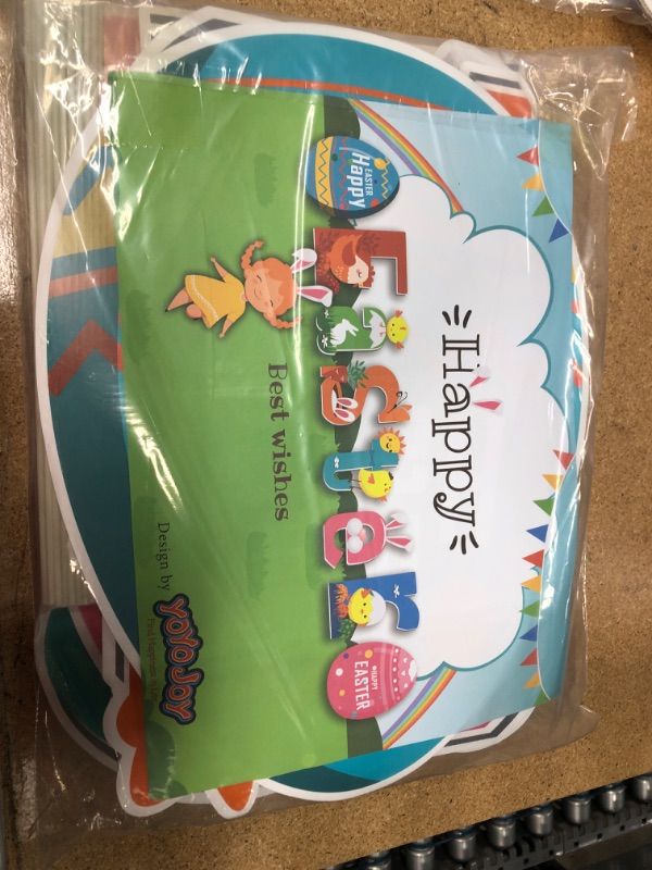 Photo 1 of 10 PCS HAPPY EASTER YARD DECOR YOYOJOY