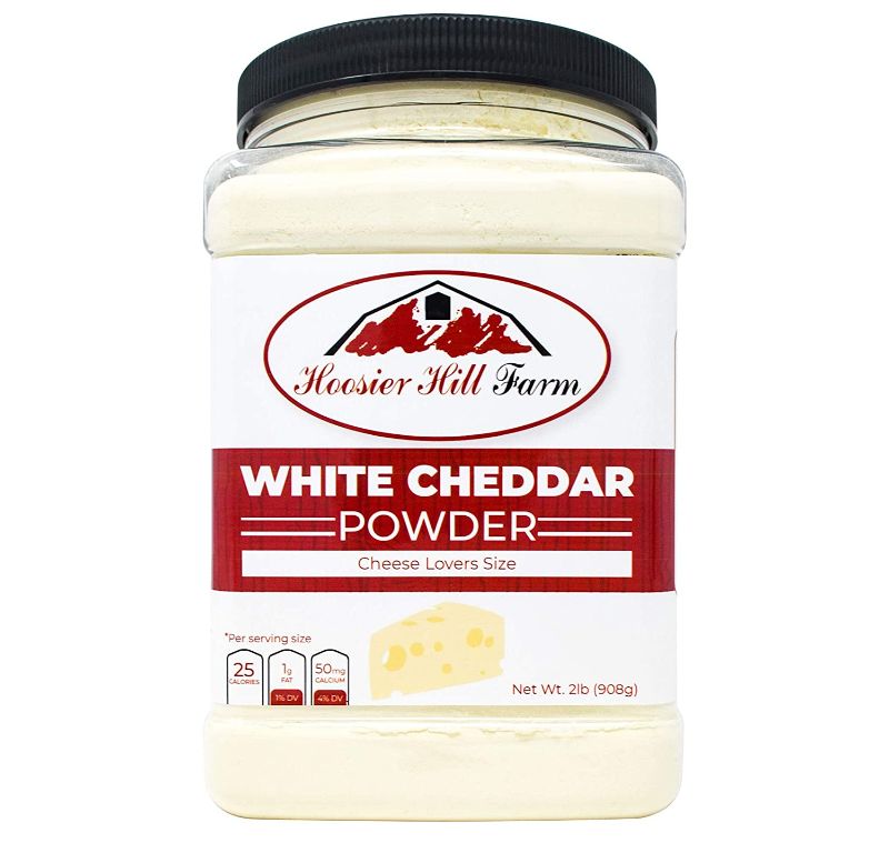 Photo 1 of *EXP: 3/28/2022 Hoosier Hill Farm White Cheddar Cheese Powder, Cheese Lovers, 2 Pound
