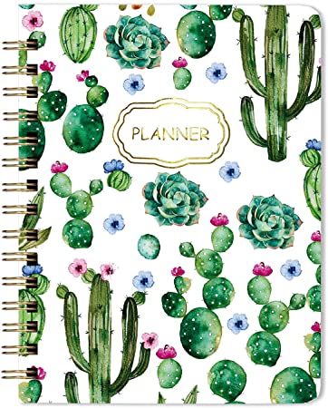 Photo 1 of Daily Planner Notebook Hourly Schedules Greenery Planner with To-Do List, Meals, Notes, Appointment Planner Book. Undated Office Supplies Notepad Twin-Wire Binding 128 Pages 8.5x6.4 in, Green
SET OF 2