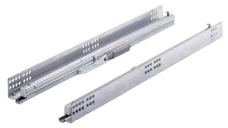 Photo 1 of 21 in. Full Extension Undermount Soft Close Drawer Slide Set 1-Pair (2 Pieces)
