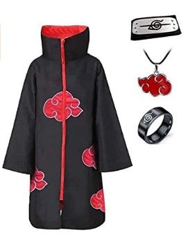 Photo 1 of Anime Cosplay Halloween Christmas Party Costume Cloak Cape with Headband Necklace Ring
xl