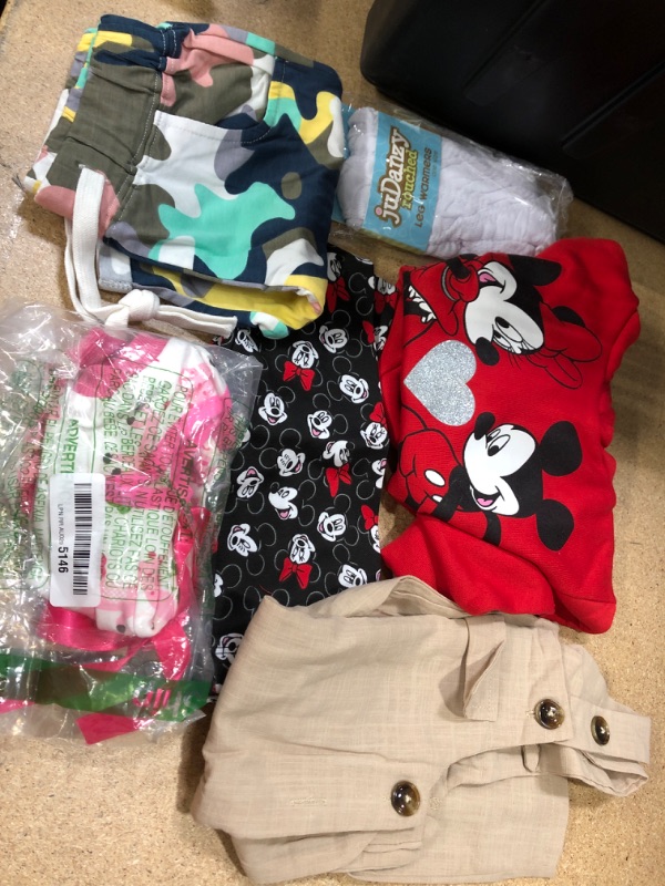 Photo 1 of BUNDLE OF ASSORTED BABY CLOTHES- SOLD AS IS, NO RETURNS, NONREFUNDABLE 