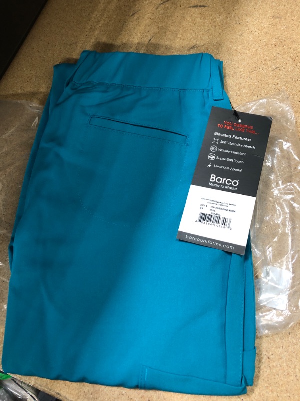 Photo 2 of BARCO Grey’s Anatomy Signature Women’s Olivia Pant – Super Soft Medical Scrub Pants w/ 6 Convenient Pockets- SIZE XSMALL 