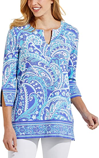 Photo 1 of Coolibar UPF 50+ Women's St. Lucia Tunic Top - Sun Protective
