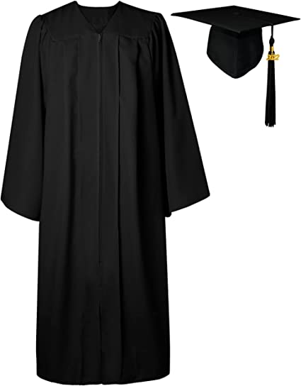 Photo 1 of  Graduation Gown Cap Tassel Set 2020-2021 for High School & College