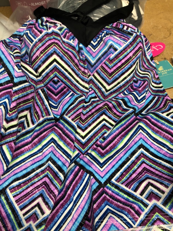 Photo 2 of Caribbean Joe Multi Positivity V-Neck Ring Back Swim Tankini
SIZE12