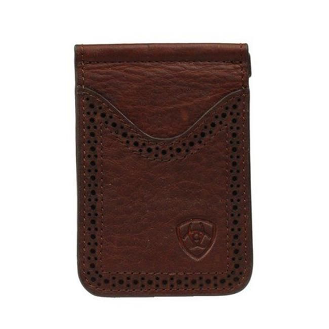 Photo 1 of ARIAT Mens Perforated Edge Money Clip
