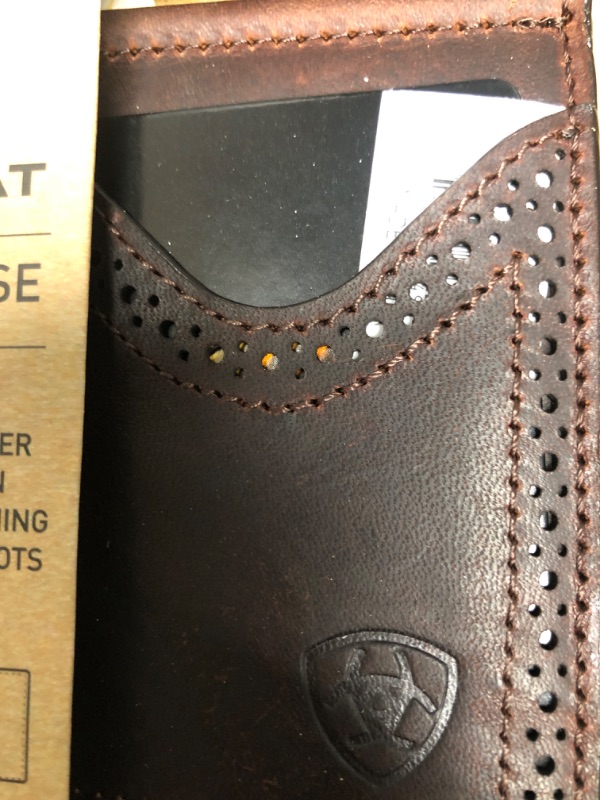 Photo 1 of ARIAT Mens Perforated Edge Money Clip
