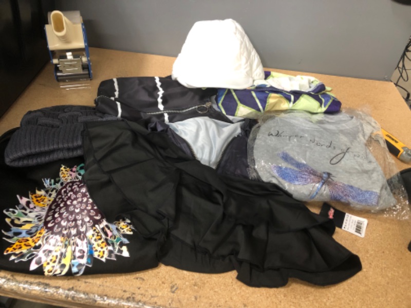 Photo 1 of assorted women's clothing bundle