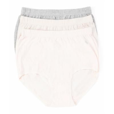 Photo 1 of Gloria Vanderbilt Women's Underwear Light - Light Pink & Gray Boyfriend Brief Set - Women & Plus
