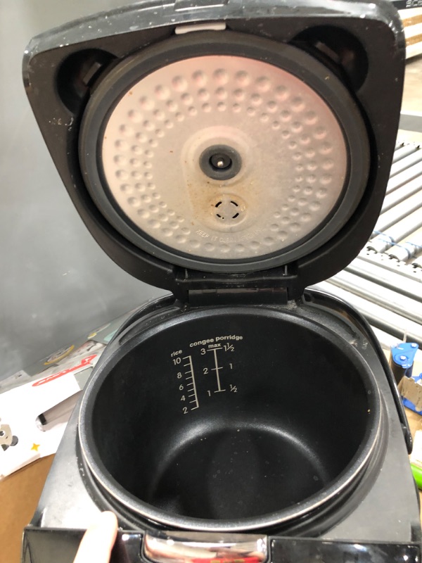 Photo 3 of COMFEE' 5.2Qt Asian Style Programmable All-in-1 Multi Cooker, Rice Cooker, Slow Cooker, Steamer, Saute, Yogurt Maker, Stewpot with 24 Hours Delay Timer and Auto Keep Warm Functions
