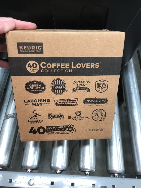 Photo 4 of ***non-refundable***
best by 5/4/22
Keurig Coffee Lovers' Collection Sampler Pack, Single-Serve K-Cup Pods, Compatible with all Keurig 1.0/Classic, 2.0 and K-Café Coffee Makers, Variety Pack, 40 Count