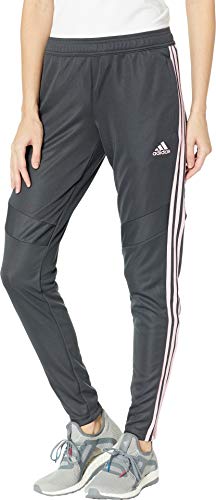 Photo 1 of Adidas Womens Jogger Pants Sweatpants Running - Dark Gray/True Pink
