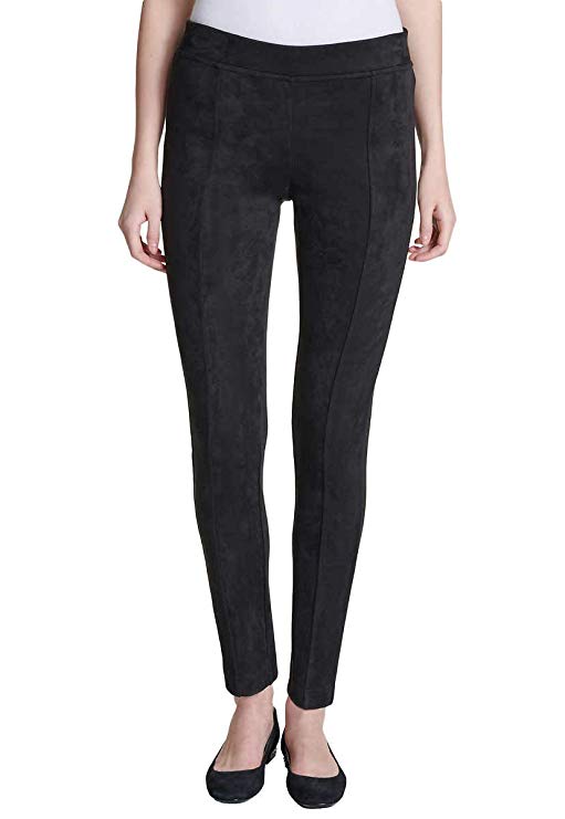 Photo 1 of Andrew Marc Marc New York by Women's Velour Stretch Legging Pants, Black, Large
