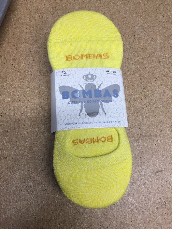 Photo 2 of Bombas No Show Socks 4PK- MEDIUM 