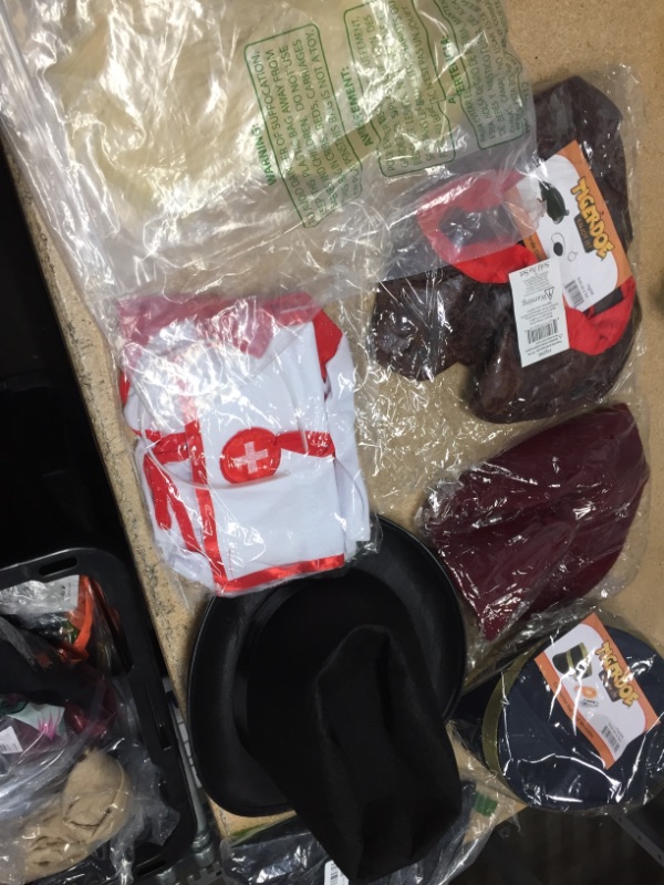 Photo 1 of **NO REFUNDS/RETURNS** Bundle of Assorted HATS AND WINGS
