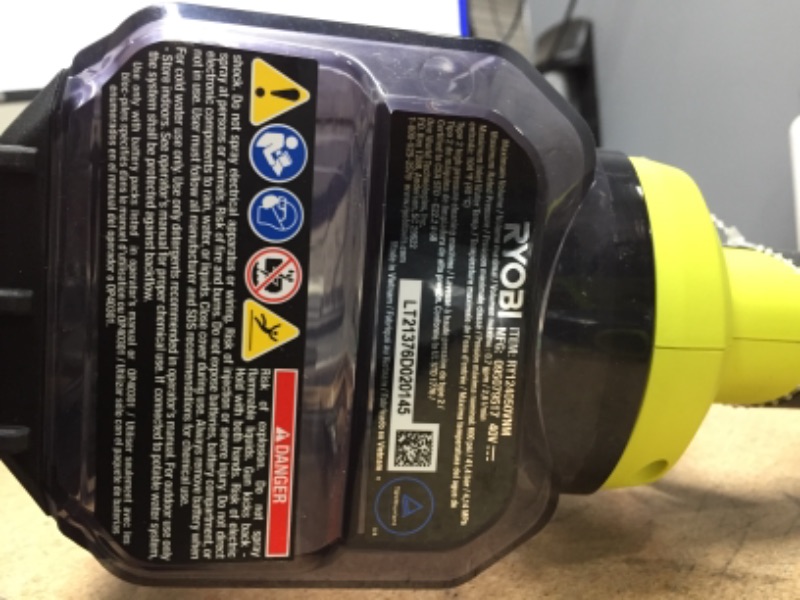 Photo 7 of 40V HP Brushless EZClean 600 PSI 0.7 GPM Cold Water Electric Power Cleaner (Tool-Only)
