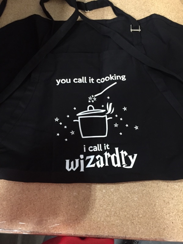 Photo 1 of APRON MEN APRON 3 POCKET
YOU CALL IT COOK I CALL IT WIZARDRY