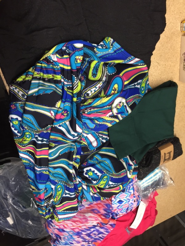 Photo 1 of **NO REFUNDS/RETURNS** Bundle of Assorted CLOTHES: SHIRTS, SOCKS, DRESSES, ETC. S-XL
