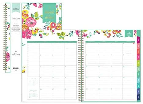 Photo 1 of ** Sets of 2**
Day Designer for Blue Sky 2020-2021 Academic Year Weekly & Monthly Planner, Flexible Cover, Twin-Wire Binding, 8.5" x 11", Peyton White
