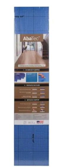 Photo 1 of Abatec 100 sq. ft. 3.9 ft. x 25.7 ft. x 1.5 mm Vinyl For Underlayment
