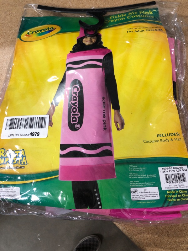 Photo 1 of Crayola Crayon Costume - Small/Medium - Chest Size 35-38
