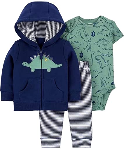 Photo 1 of Carter's 3-Piece Dinosaur Little Jacket Set
SIZE:6M