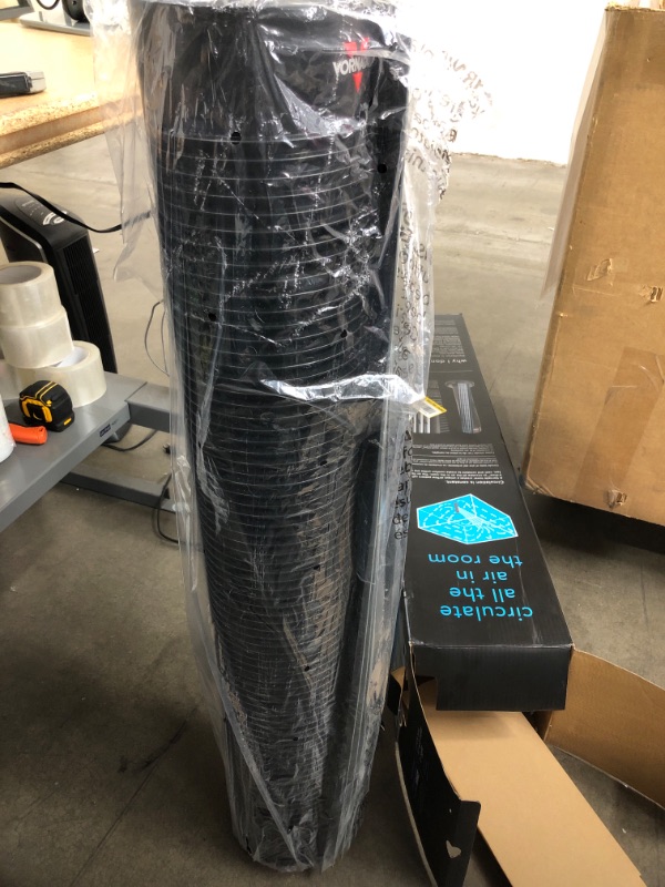 Photo 1 of 41 in. Full-Size Whole Room V-Flow Tower Circulator

