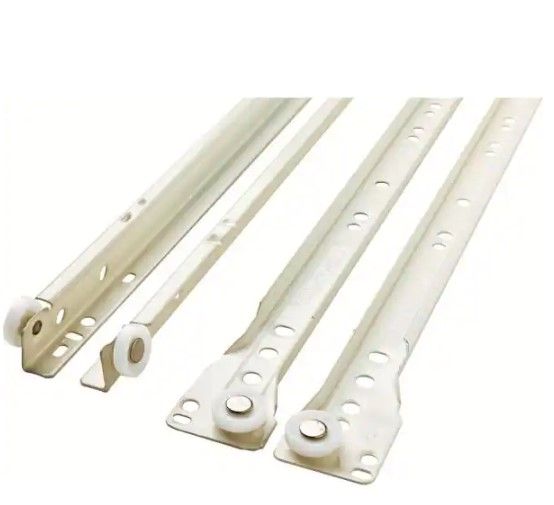 Photo 1 of ** SETS OF 2**
22 in. Self-Closing Bottom Mount Drawer Slide Set 1-Pair (2 Pieces)
