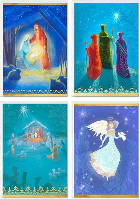 Photo 1 of ** SETS OF 2**
Image Arts Boxed Religious Christmas Cards Assortment, Painted Nativity (4 Designs, 24 Cards and Envelopes)