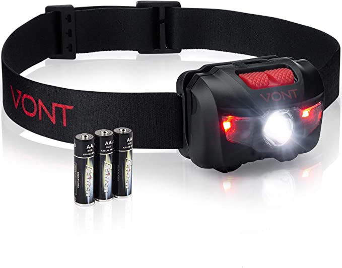 Photo 1 of ** SETS OF 2 **
LED Headlamp, Super Bright LEDs, Compact Build, 5 Modes, Headlight with White-Red LEDs, Comfy Adjustable Strap, IPX4 Waterproof, Use Head Lamp for: Running, Camping, Hiking
