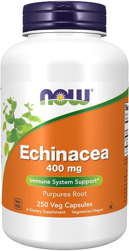 Photo 1 of ** EXP:11/2022**  ** NON-REFUNDABLE**  ** SOLD AS IS** ** SETS OF 2**
NOW Supplements, Echinacea (Purpurea Root) 400 mg, Immune System Support*, 250 Veg Capsules
