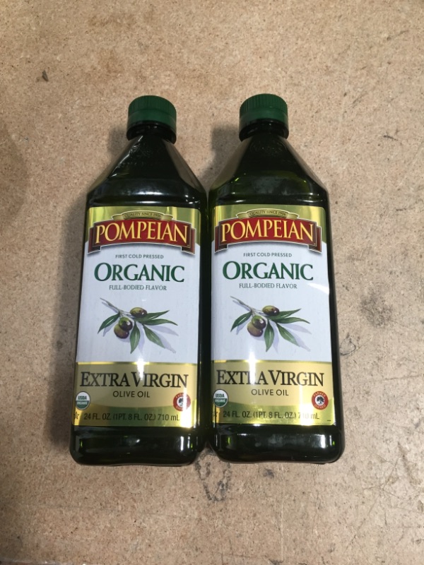 Photo 2 of *EXPIRES June 2022, NON REFUNDABLE* 
Pompeian USDA Organic Robust Extra Virgin Olive Oil, First Cold Pressed, Full-Bodied Flavor, Perfect for Salad Dressings & Marinades, 24 FL. OZ., 2 pk