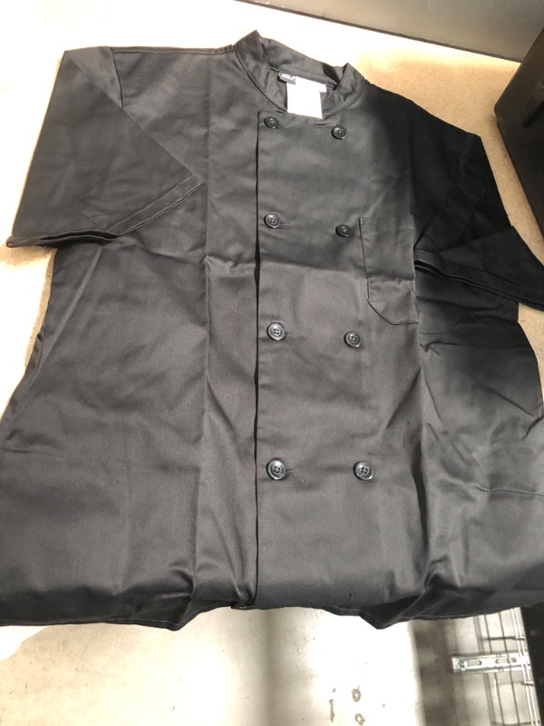 Photo 2 of ChefUniforms.com Men’s Classic Chef Coat SIZE MEDIUM.