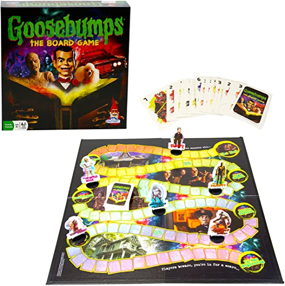 Photo 1 of Goosebumps Movie Game - Thrilling Family Board Game - Battle Each Other In A Frantic Race To The Typewriter/End (Ages 8+)
