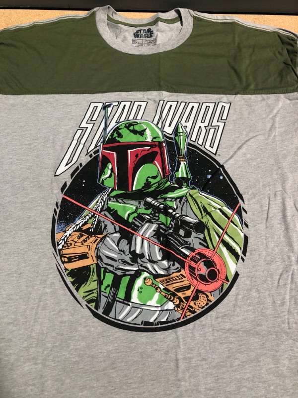 Photo 3 of Boba Fett Neon Blaster Vintage Graphic T-Shirt
SIZE: 2XL