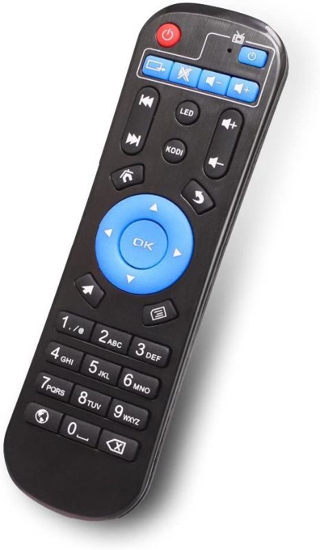 Photo 1 of 2 Replacement Remote Control for T95Z Plus, T95W Pro, T95U Pro, T95K Pro, T95V Pro, QBOX Amlogic S912 Android TV Box Remote Control for IPTV Streaming Media Player
